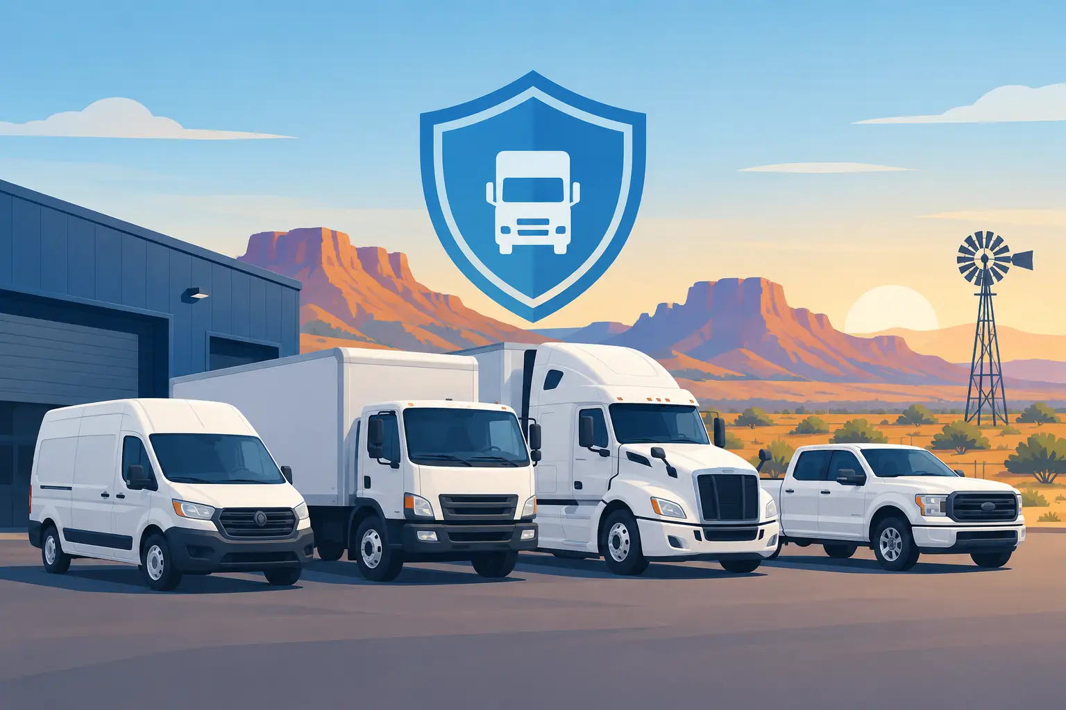 Commercial Fleet Insurance for West Texas Businesses